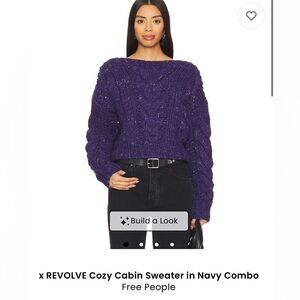 Free People purple Sweater